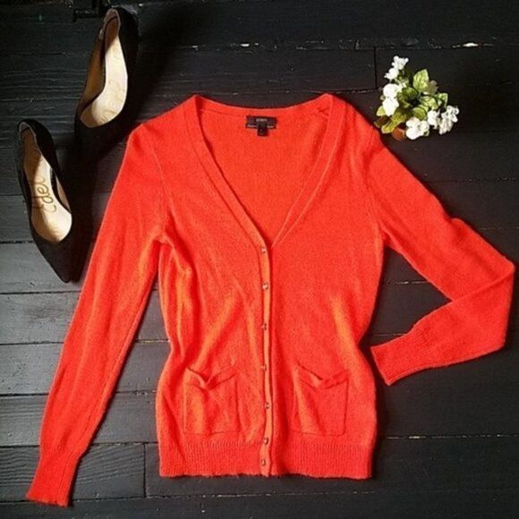 J.crew Lightweight Alpaca Blend Cardigan - Picture 1 of 8
